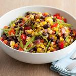 Schwarzer Bohnen-Mais-Salat