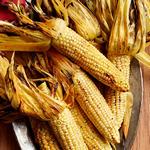 ذرة مدخنة على الكوز