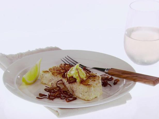 Zubereitung - Gebratener Heilbutt mit Schalotten und Zitronenbutter