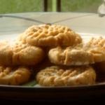 Erdnussbutter- und Zuckerkekse
