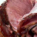 Gegrillter Honigglasierter Festtagsschinken