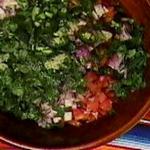 Salsa mit Tomaten und Jalapeño-Paprika