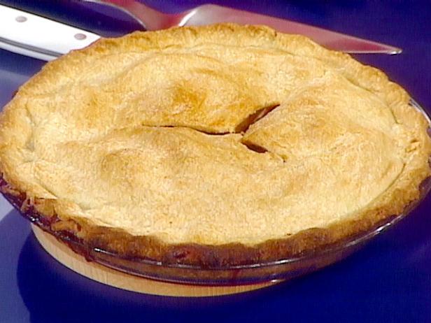 Rezept für Pfirsich- und Blaubeerkuchen