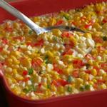 Maiskolbenauflauf mit Paprika und Peperoni