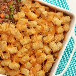 Shepherd's Pie Auflauf mit Kartoffelkroketten