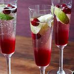 Cranberry-Champagner-Cocktail