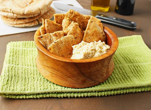 Wie man hausgemachte Pita-Chips zubereitet