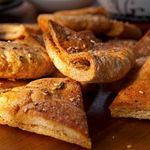خبز بيتا مع مزيج توابل الزعتر