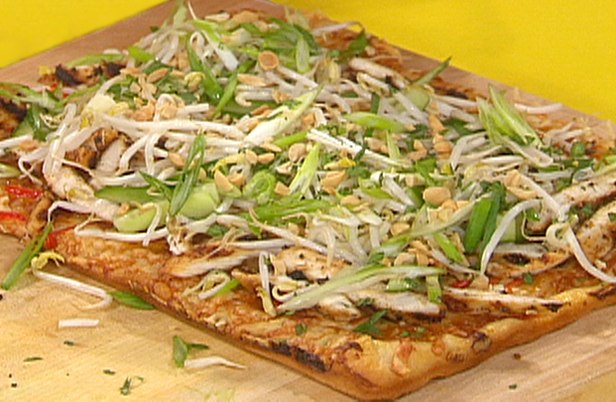 Come preparare la pizza al pollo tailandese
