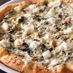 Pizza mit Pilzen