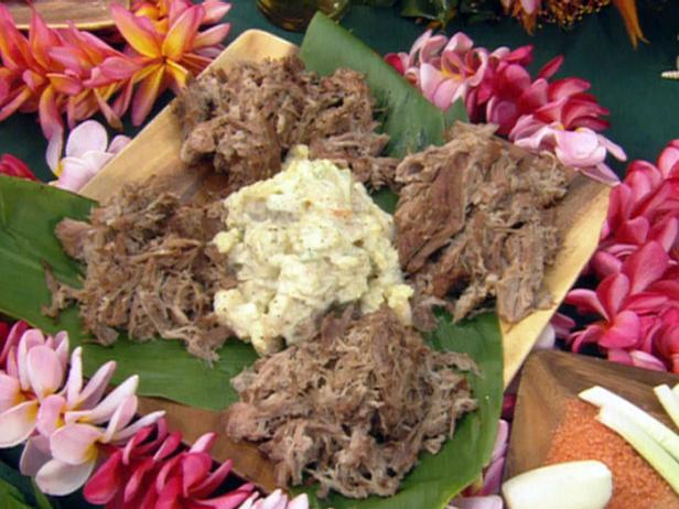 Zubereitung - Geschmortes Kalua-Schweinefleisch
