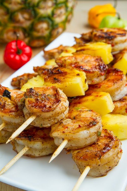 Zubereitung - Jakobsmuschelspieße "Pina Colada"