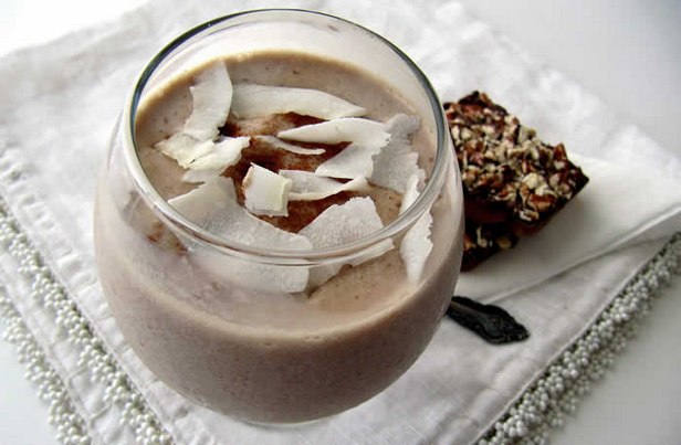 Wie man einen irischen Mokka-Smoothie zubereitet