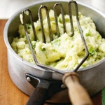 Champ – Irisches Kartoffelpüree mit grünen Erbsen