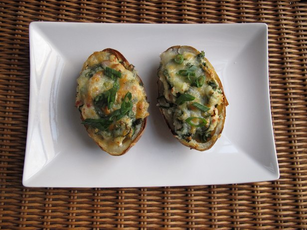 Zubereitung - Gefüllte Ofenkartoffeln mit Colcannon