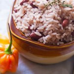 أرز وفاصوليا على الطريقة الكاريبية