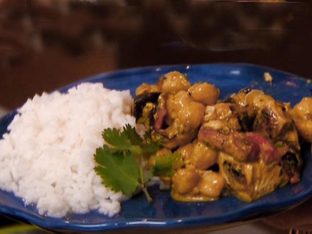 Zubereitung - Schnelles Hühnercurry mit Kichererbsen