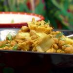 Artischocken mit Kichererbsen und Garam Masala