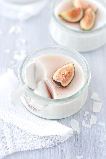 Zubereitung - Kokospudding mit tropischem Guavencoulis