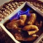 Flambierte Banane mit Rum