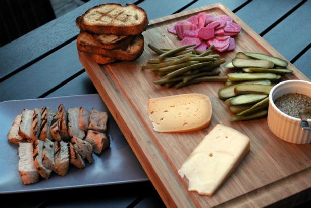 Zubereitung - Kubanisches Sandwich mit hausgemachten Gurken