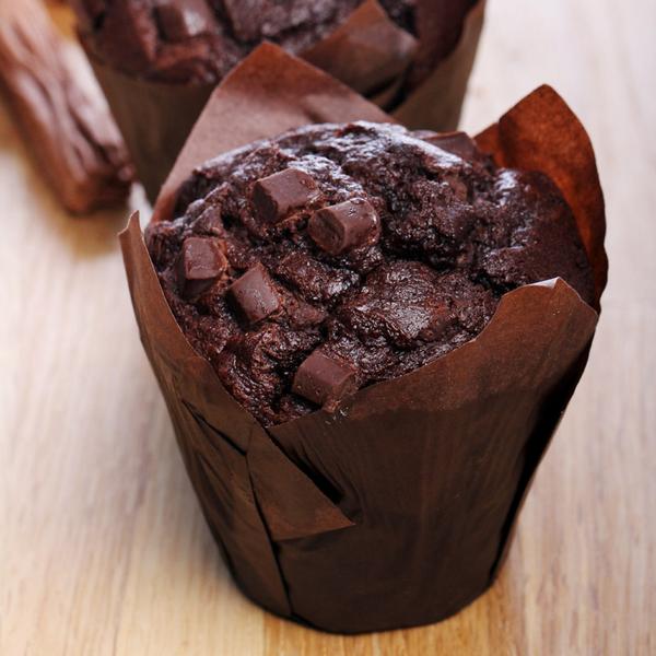 Wie man Schokoladenmuffins zubereitet