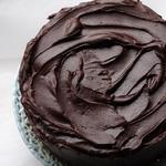 Schokoladenkuchen mit Fondant