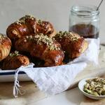 Croissants mit Schokolade