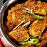 Gewürztes Hähnchen-Karahi