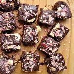 Weiße Schokoladenbrownies
