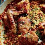 Huhn mit Reis „Arroz con pollo“