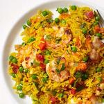 روبيان على الطريقة الإسبانية مع الأرز