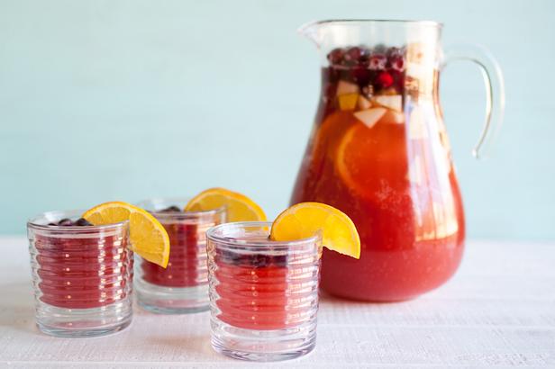 Rezept für Winter-Cranberry-Sangria