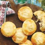 Empanadas mit Pilzen und Schinken in Sherry