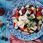 Griechischer Horiatiki-Salat