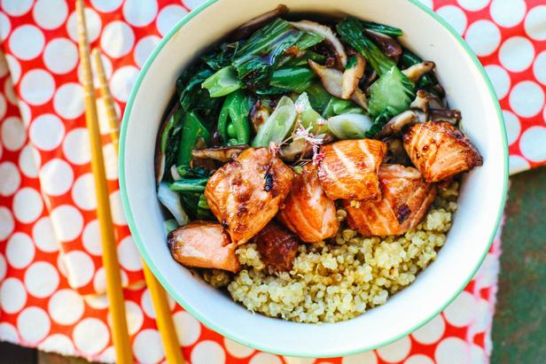 Zubereitung - Gebratener Teriyaki-Lachs