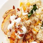 Hähnchen und Reis nach orientalischer Art