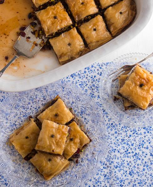 Wie man griechisches Baklava zubereitet