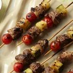 Lammkebab mit Gurken-Joghurt-Sauce