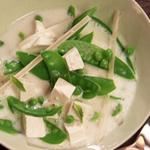 شوربة حليب التوفو التايلاندية