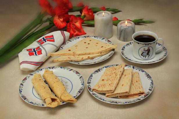 Wie man Lefse (norwegischer Kartoffelpuffer) zubereitet