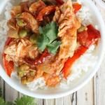 Schnelles Hühner-Erbsen-Curry
