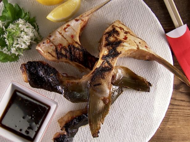 Zubereitung - Gebratenes Hamachi-Steak mit Ponzu-Dip