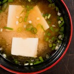 Japanische Misoshiru-Suppe