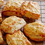 Käsescones mit Sauermilch