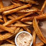 Doppelt frittierte Pommes frites