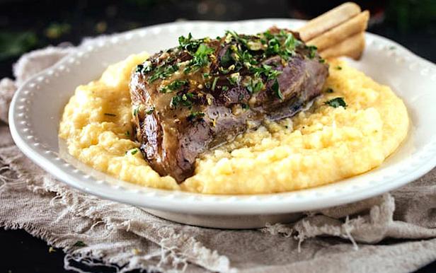 Come preparare - Cosce di agnello brasate con gremolata