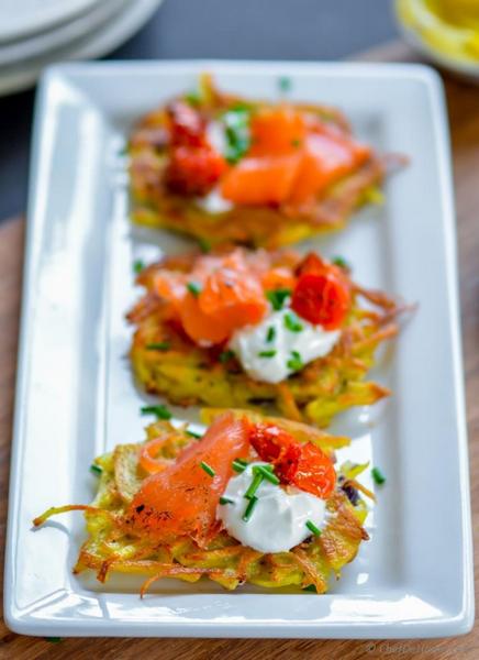 Wie man Latkes zubereitet
