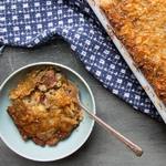 Farfel-Kugel mit kreolischen Gewürzen