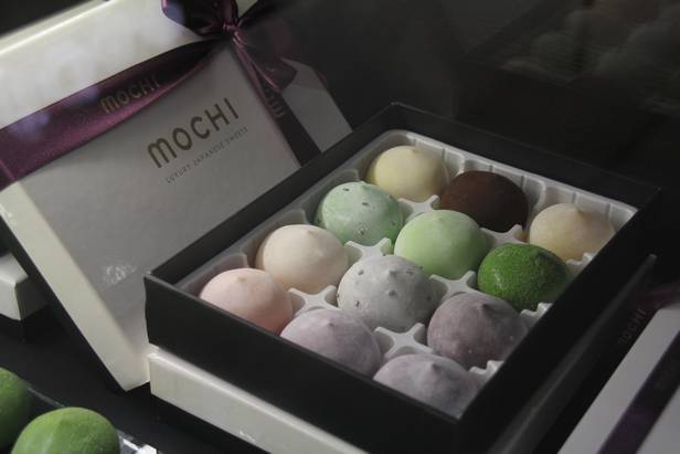 Foto von japanischen Mochi-Kuchen